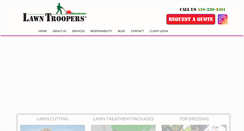 Desktop Screenshot of lawntroopers.com